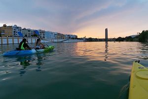 Paseo en kayak por el río Guadalquivir