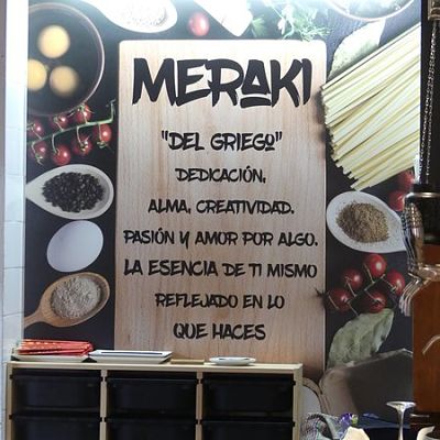 Meraki del Griego dedicación alma creatividad pasión por algo