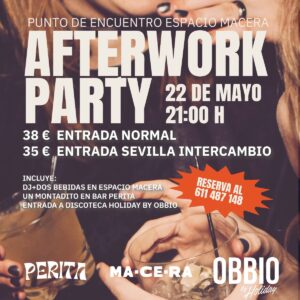 Afterwork party Sevilla mayo 2026