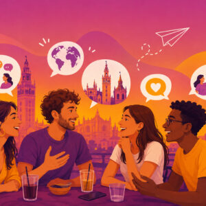 Aprender español en un intercambio de idiomas en Sevilla