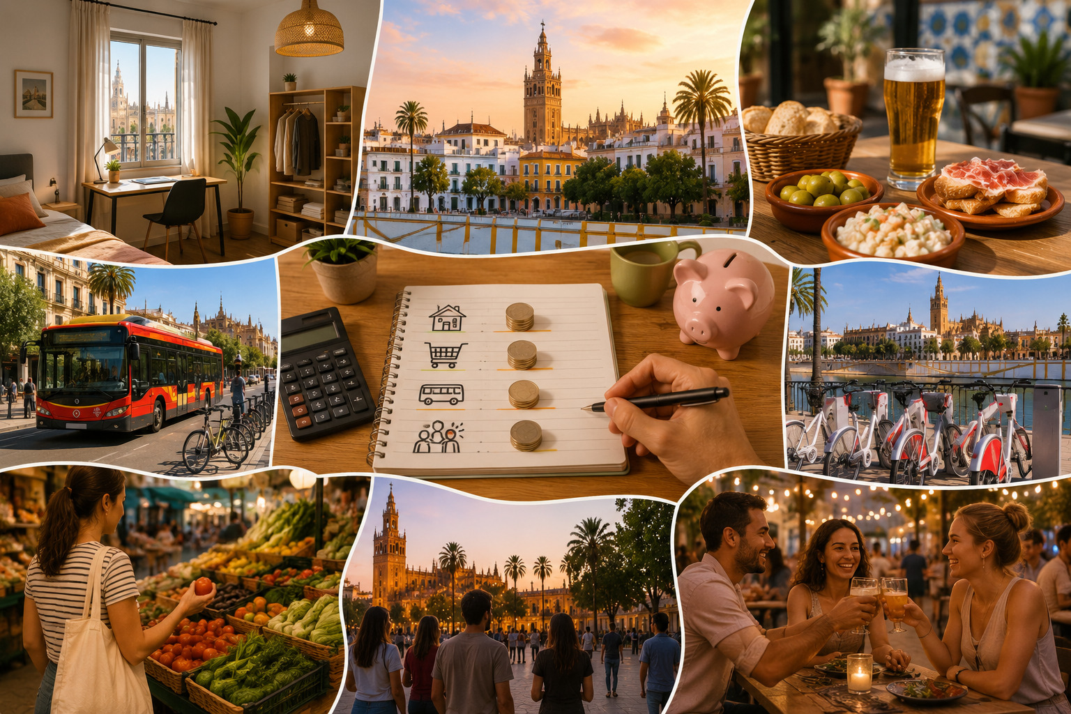 Cuánto cuesta vivir en Sevilla al mes