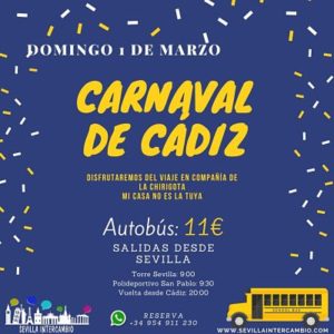viaje carnavales de Cádiz